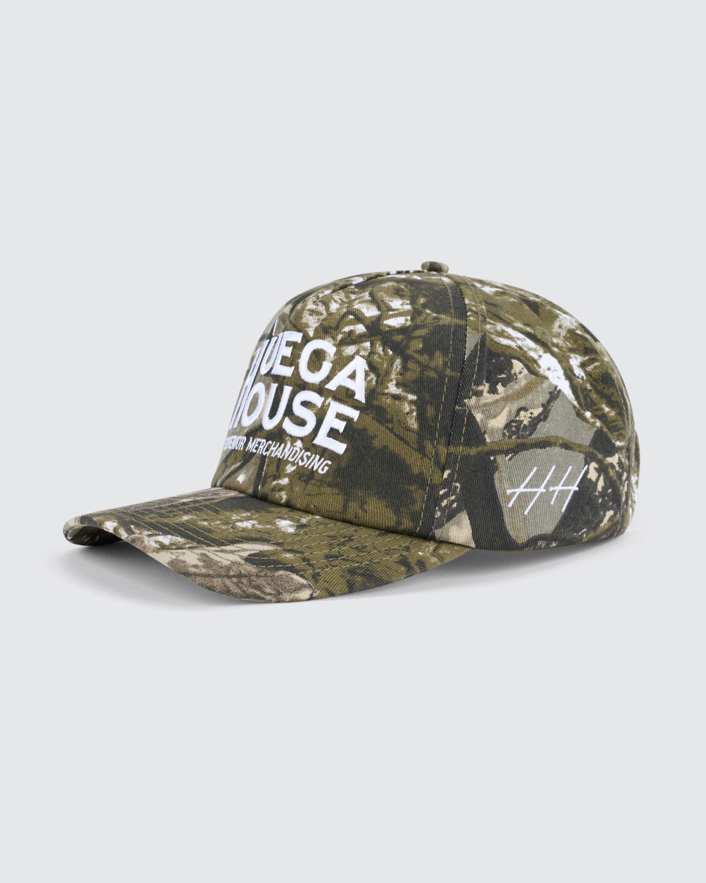 Woodland Dark Camo Hat