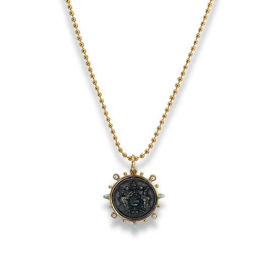 Le Monde Coin Necklace