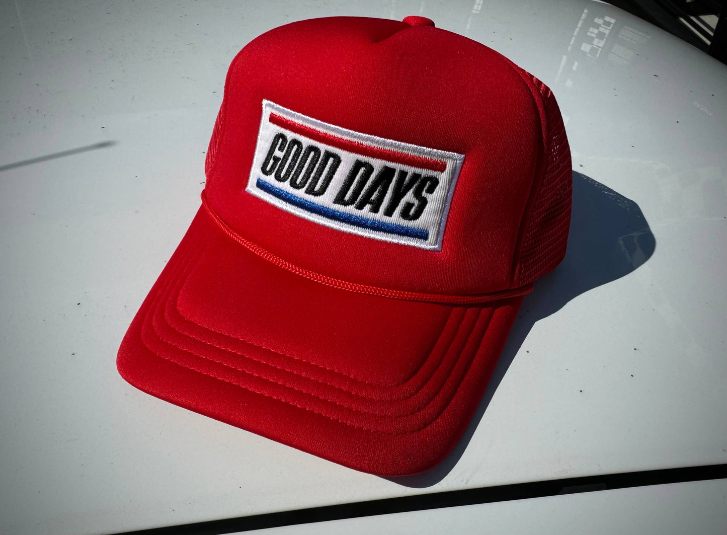 Good Days Trucker - Racing Red