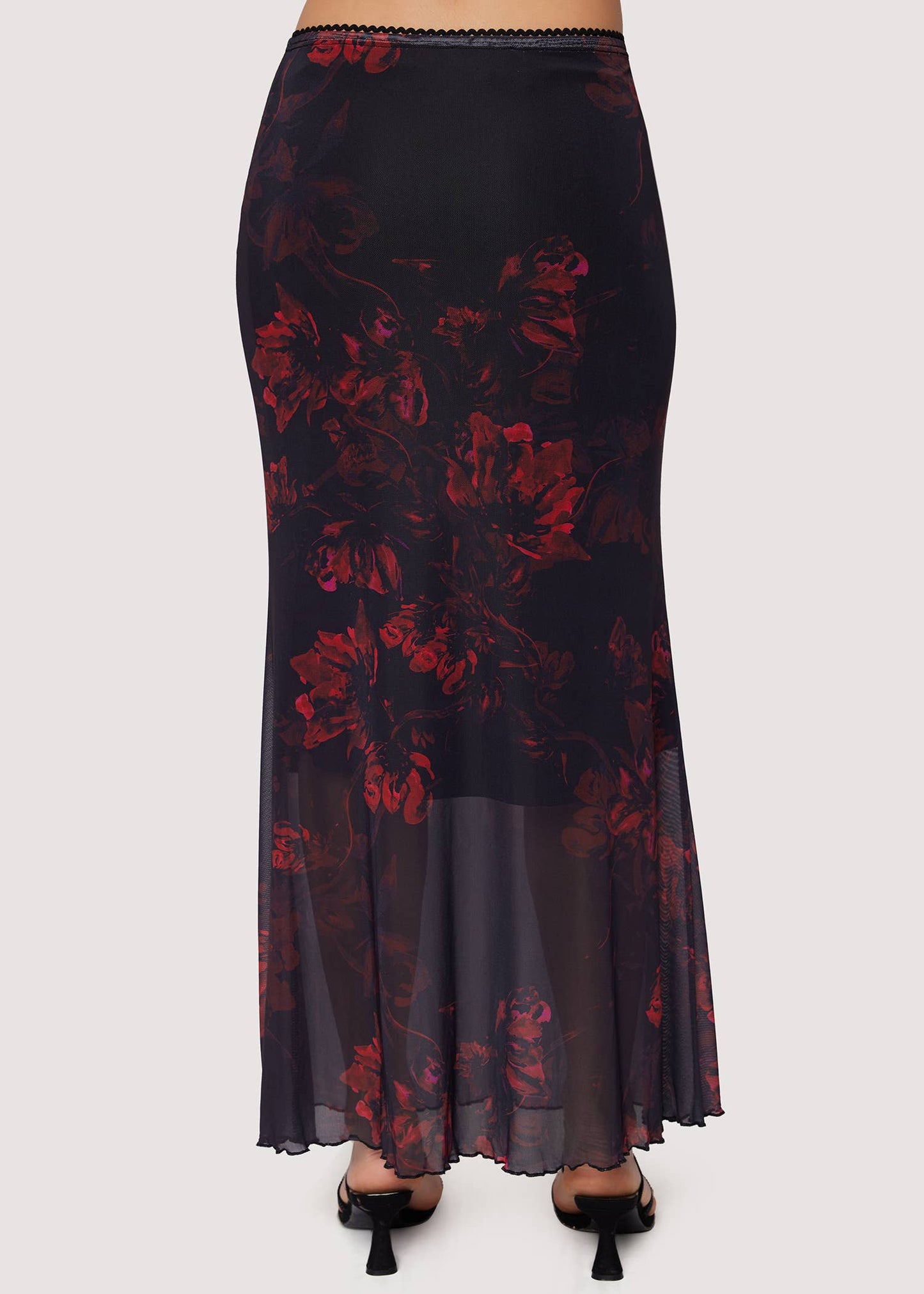 La Rosé Maxi Skirt
